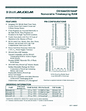 DataSheet DS1644 pdf